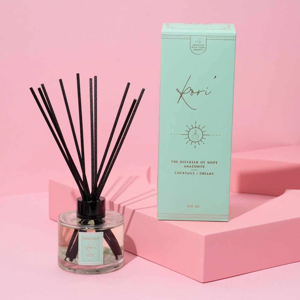 Kori' | 100ml Diffuser of Hope | Cocktails + Dreams-Diffuser-ThreeSuns