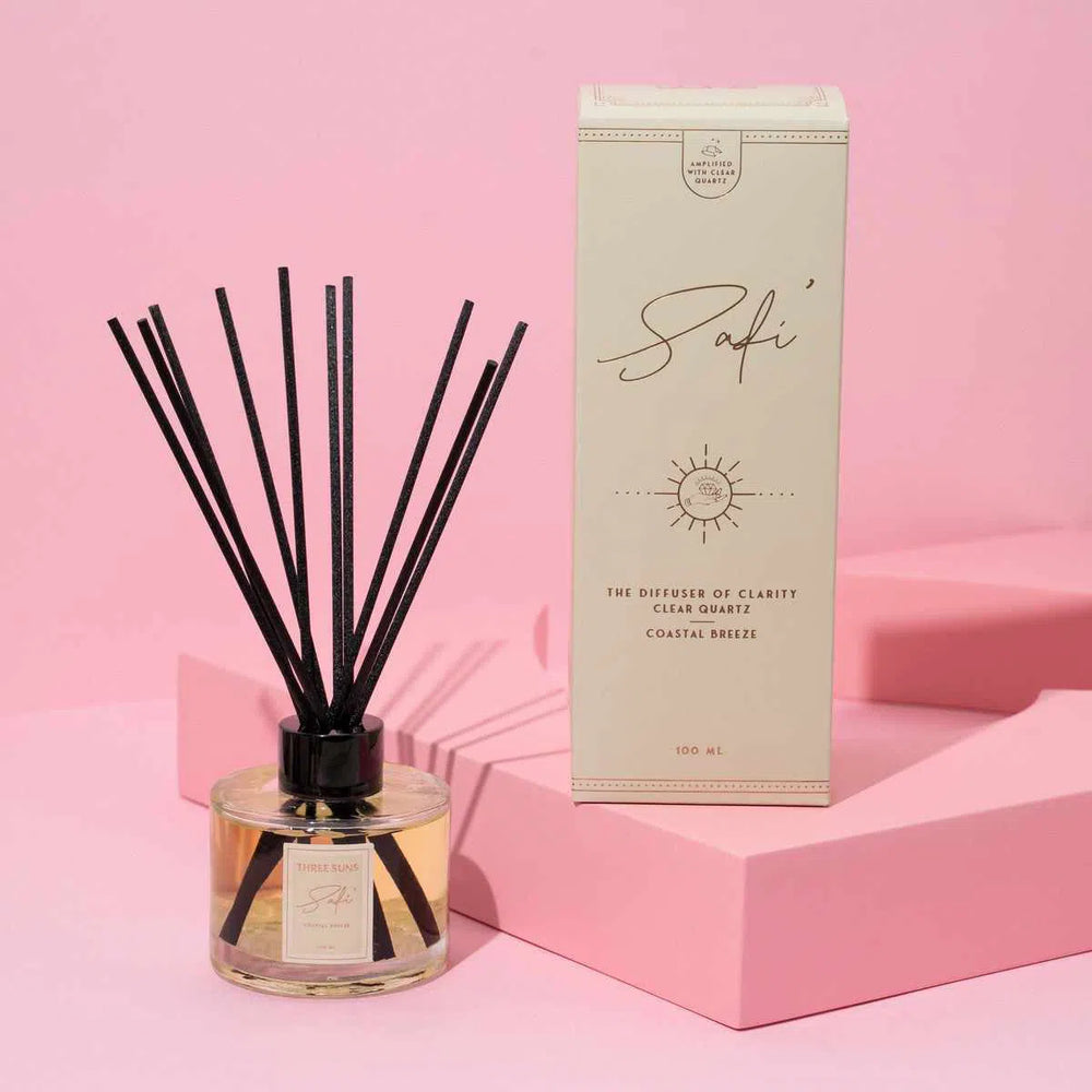 Safi' | 100ml Diffuser of Clarity | Coastal Breeze-Diffuser-ThreeSuns